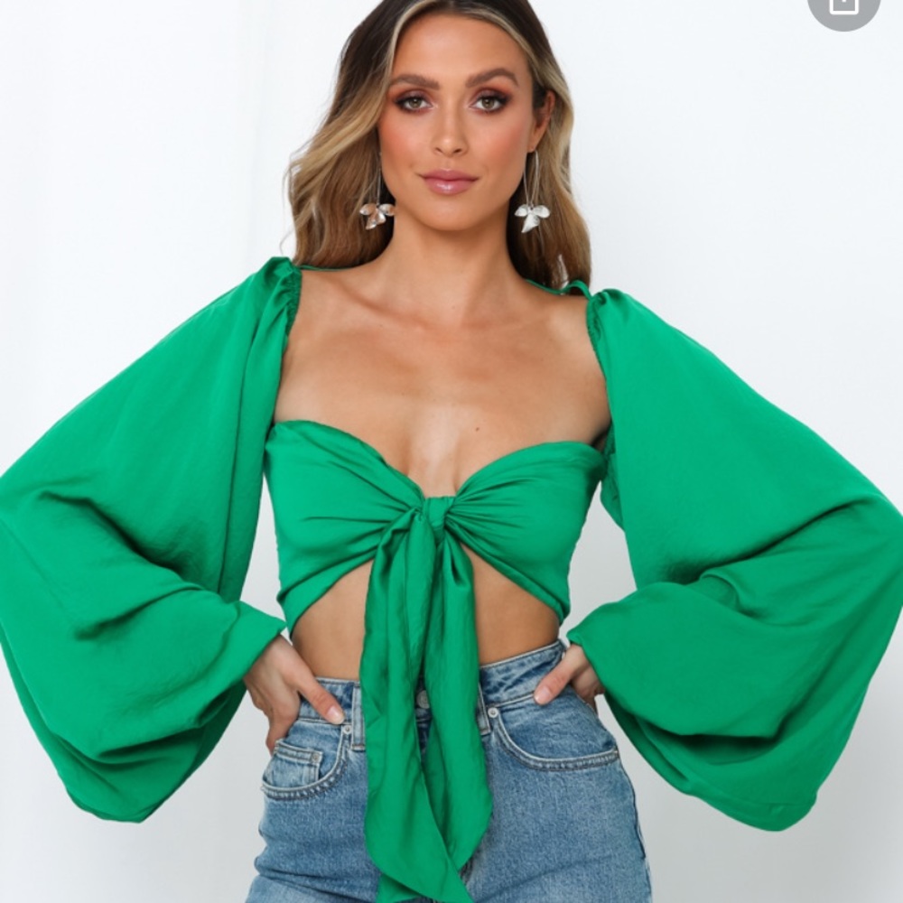 Green Toby heart ginger sleep walking top